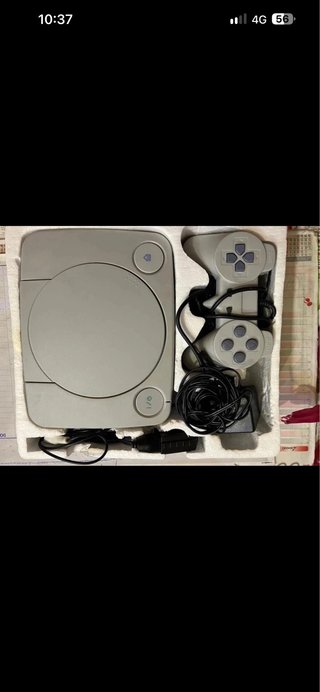 Console PS1 8-bit grigia