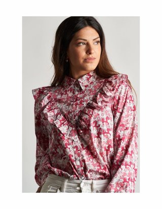Camisa Anabel Lee Estampado Caballitos