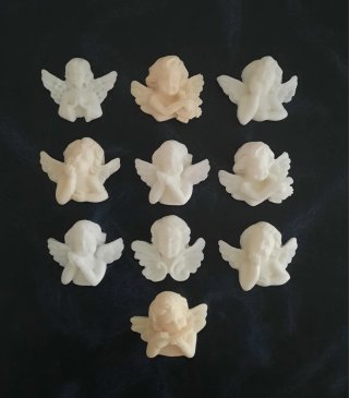 Lote de 10 Figuras de Angelitos