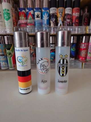3 Mecheros Clipper Colección Fútbol