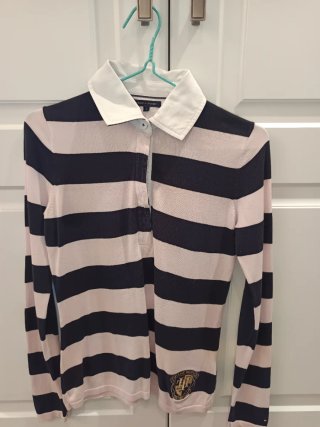Polo Tommy Hilfiger rayas S