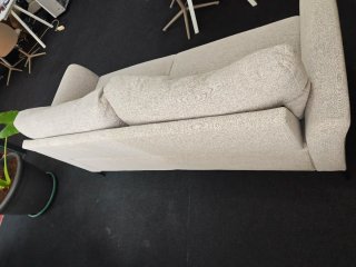 Sofá de 2 plazas gris
