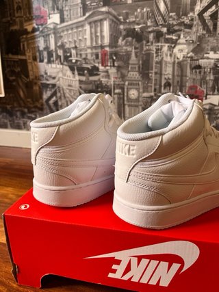 Zapatos Nike Court Vision Mid Blancos Talla 43
