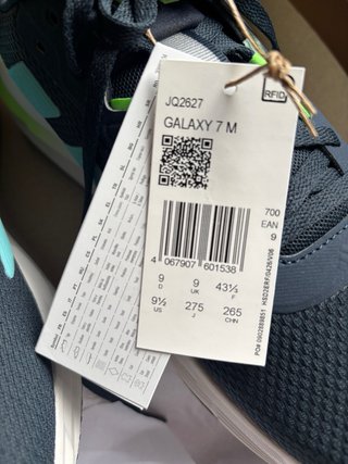 Zapatillas Adidas Galaxy 7 M.T43. Nuevas