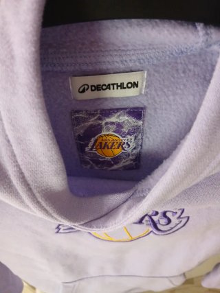 Sudadera Los Angeles Lakers Morada Niño/a