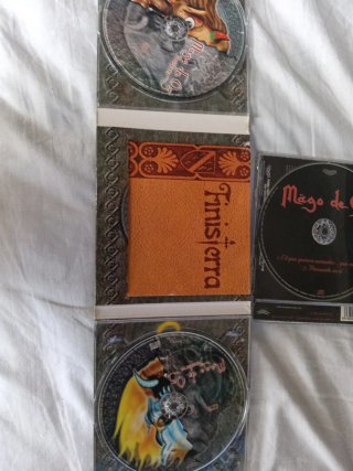 Lote de 2 CDs Mägo de Oz: Finisterra y El que quie