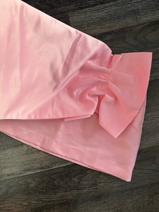 Falda rosa lazo