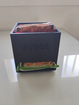 Caja organizadora para ramen