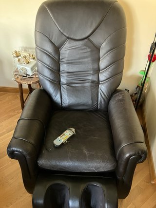 Sillón de masaje completo marrón