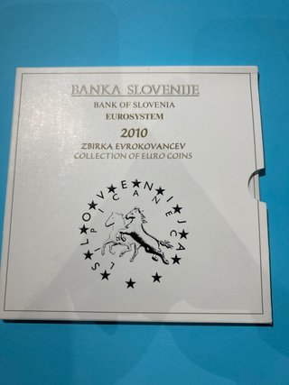 Set de Monedas Euro Eslovenia 2010