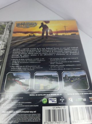 2 Juegos PC: Railroad Tycoon II y III | Precintado