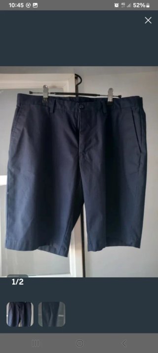 Bermuda Pedro del Hierro azul hombre
