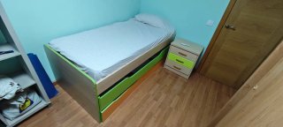 Cama Nido Juvenil con Cajones