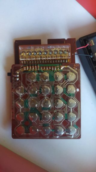 Calculadora copia Texas instruments EL-601  CONIC