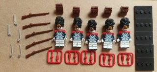 Lego compatible Guardia Imperial Francesa