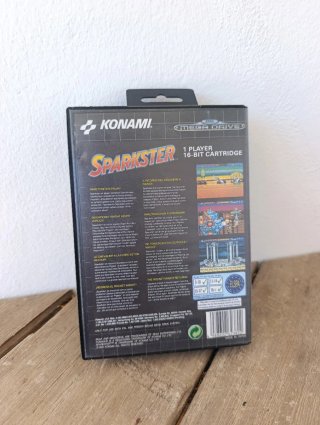 Sparkster Sega Mega Drive Konami videojuego megadr