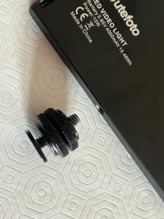 Antorcha LED para cámara Sutefoto