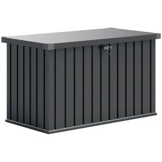 Baule Esterno 400L Acciaio Zincato con Serratura