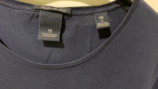 2 Camisetas Azules Talla M
