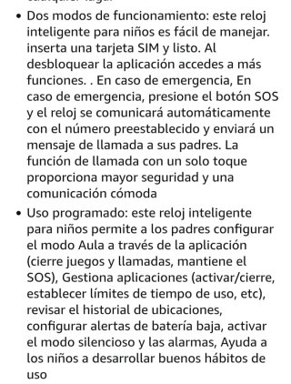 Reloj Inteligente para Niños