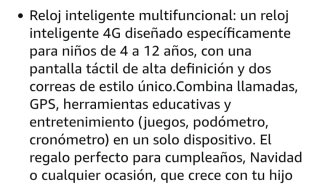 Reloj Inteligente para Niños
