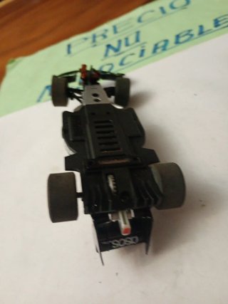 Coche Scalextric F1 Mercedes