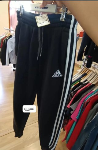 Pantalón chándal Adidas negro