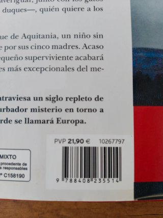 AQUITANIA Premio planeta 2.020