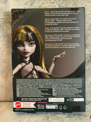 Monster High Cleo De Nile Reel Drama