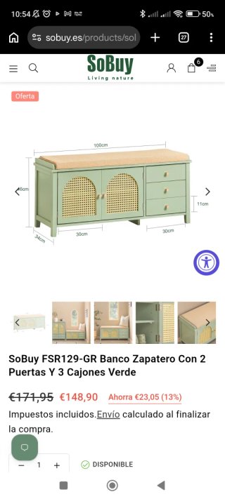 Conjunto Zapatero y Armario Entrada