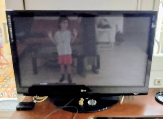 Televisión LG de pantalla grande