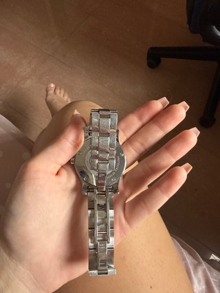 Reloj Police Plata y Blanco