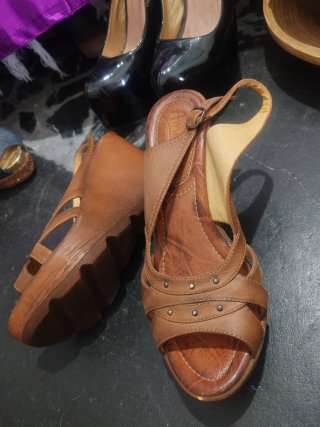 Lote Zapatos Plataforma Talla 38