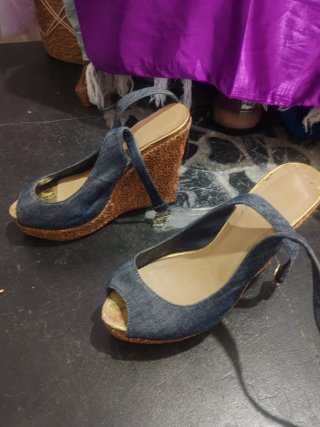 Lote Zapatos Plataforma Talla 38