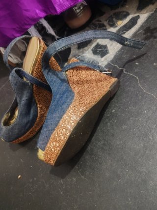 Lote Zapatos Plataforma Talla 38