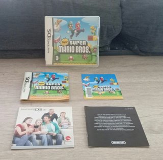SOLO CAJA NEW SUPER MARIO BROS NINTENDO DS