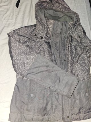 Chaqueta Hollister Gris Talla M