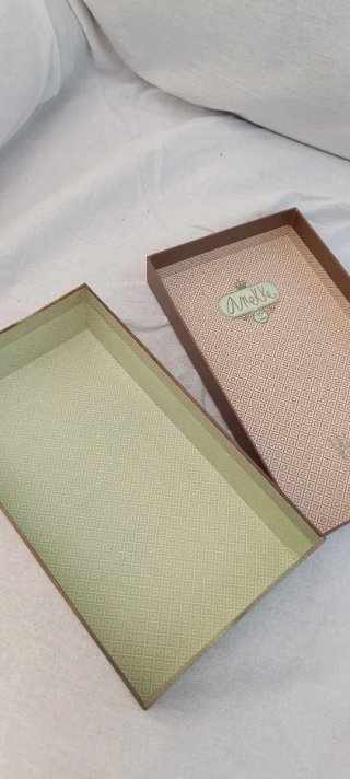 Caja Anekke papel decorada