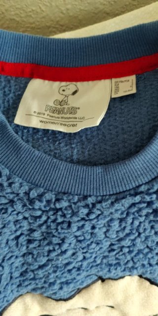 Sudadera Snoopy Azul
