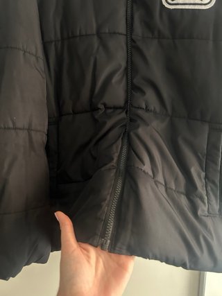 Abrigo Acolchado GAP Negro Talla M