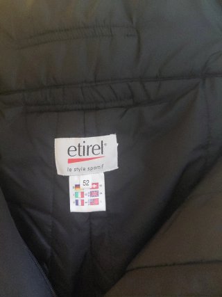 Pantalón de esquí Etirel negro