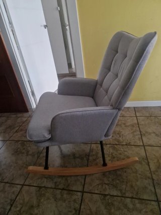Sillón Mecedora Gris Nuevo a estrenar