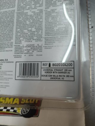 Bordes para Recta Scalextric
