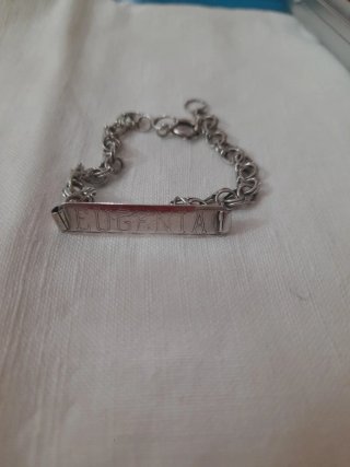 Pulsera de Plata 925 escrita Eugenia