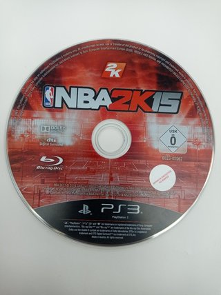 Videojuego Ps3 nba 2k15
