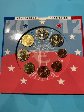 Set de Monedas Francia 2012