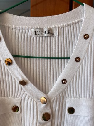 Jersey Luc-ce Mujer Talla S Botones Dorados