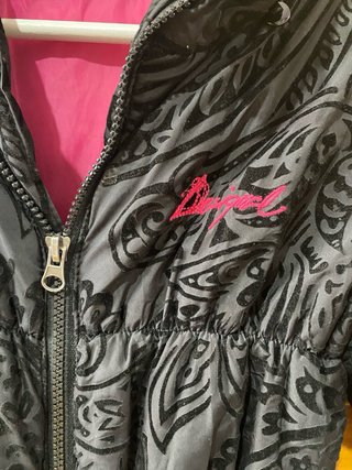 Abrigo Desigual Negro