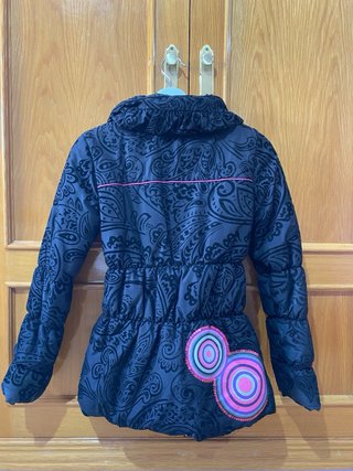Abrigo Desigual Negro