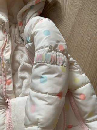 Mono de bebé Minnie Mouse talla 3-6 mths